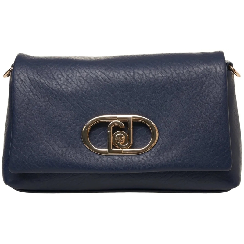 LIU JO Schultertasche Crossbody bag with chain detail blau