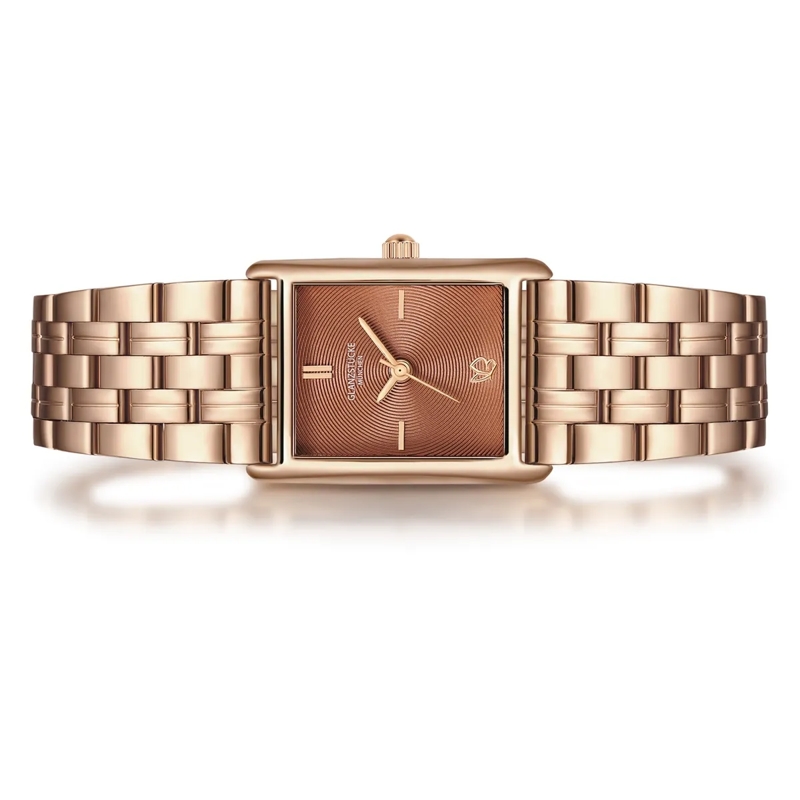 Glanzstücke München Automatikuhr Damen Armbanduhr Edelstahl rosegold(Image 3)