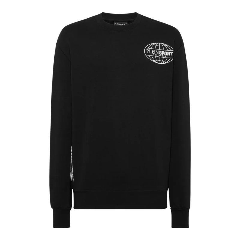 Plein Sport Top Sweatshirt schwarz
