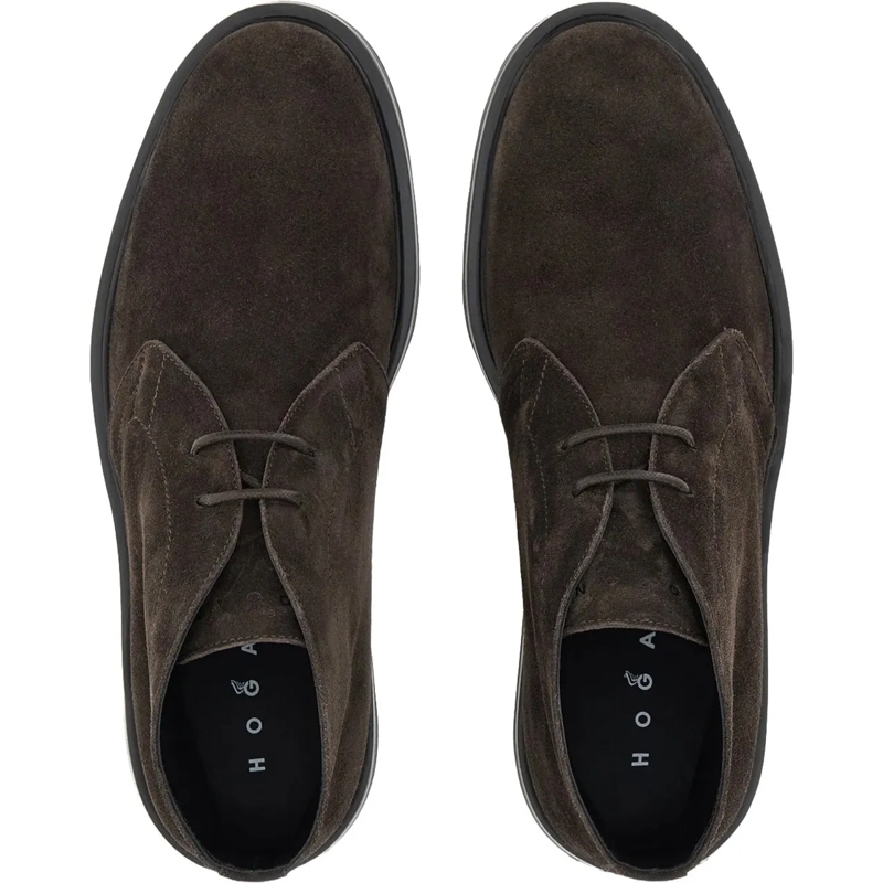 Hogan Stiefel Flat Shoes Marrone braun(Image 3)