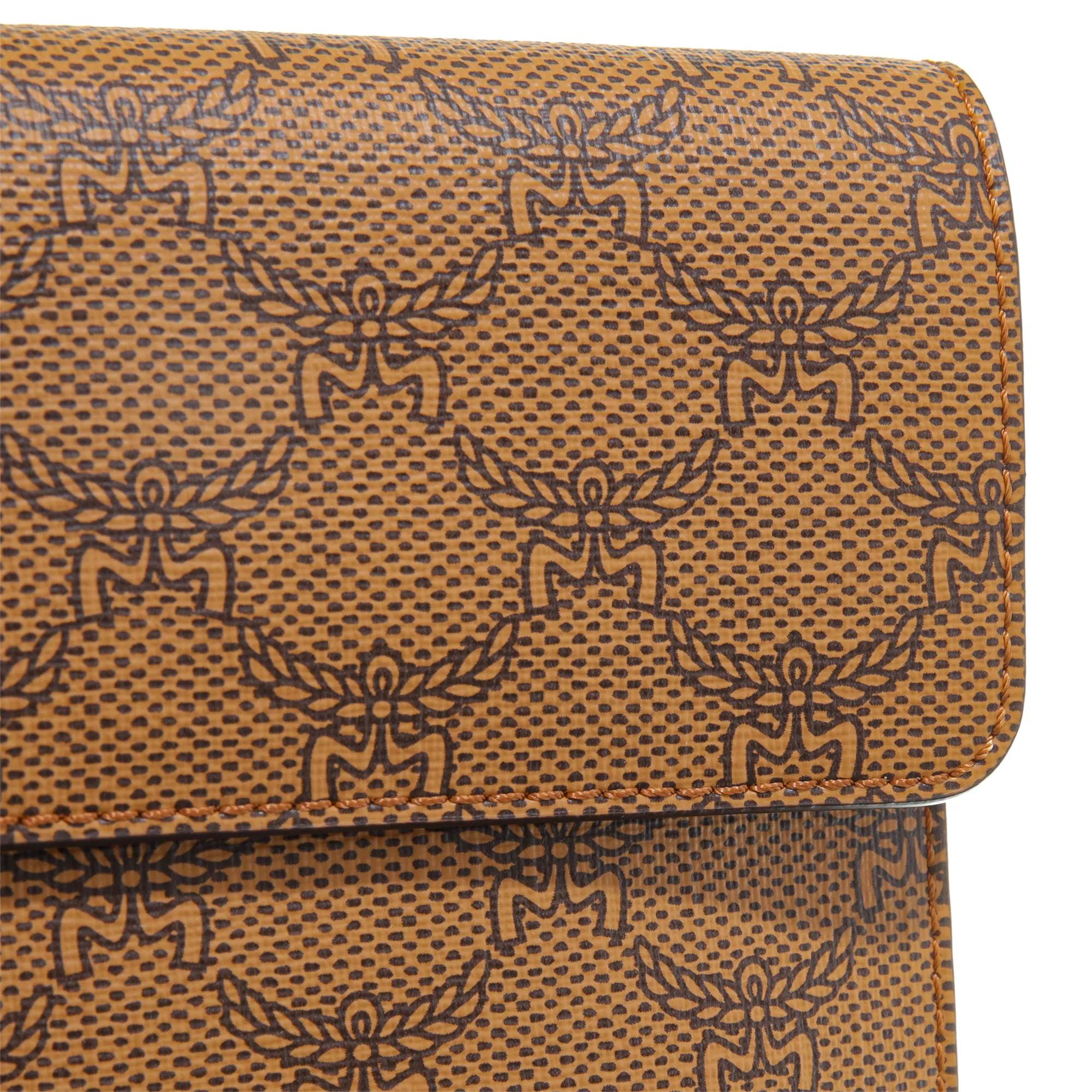 MCM Crossbody bags Himmel Lts Lanyard Fff in cognac