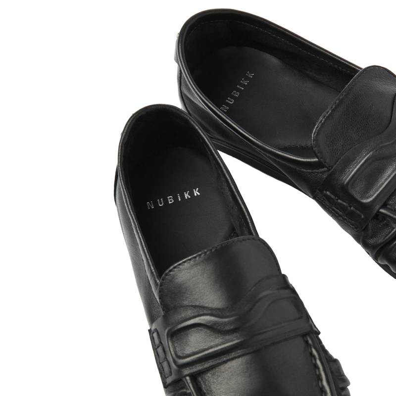 Nubikk Mocassin Riley Mio Black Leather(Image 5)