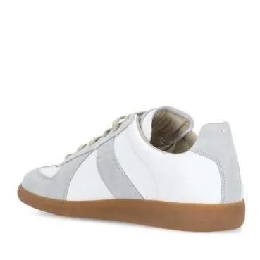 Maison Margiela White Leather Replica Sneakers White sneaker basse