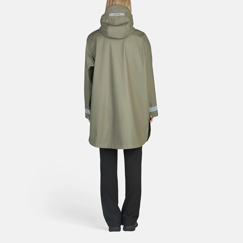No1 Como Wintermantel Regenmantel CIVINNI khaki(Image 3)