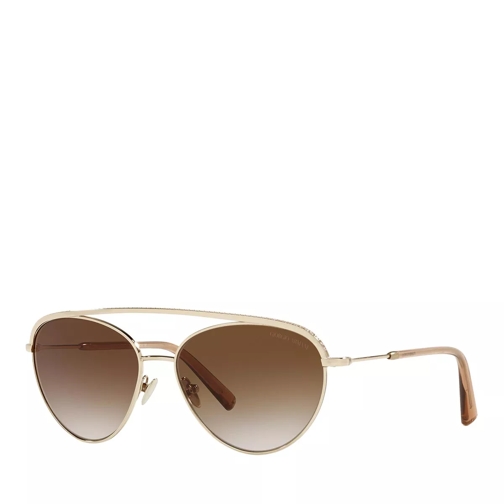 Giorgio Armani 0AR6127B Sunglasses Pale Gold Sonnenbrille
