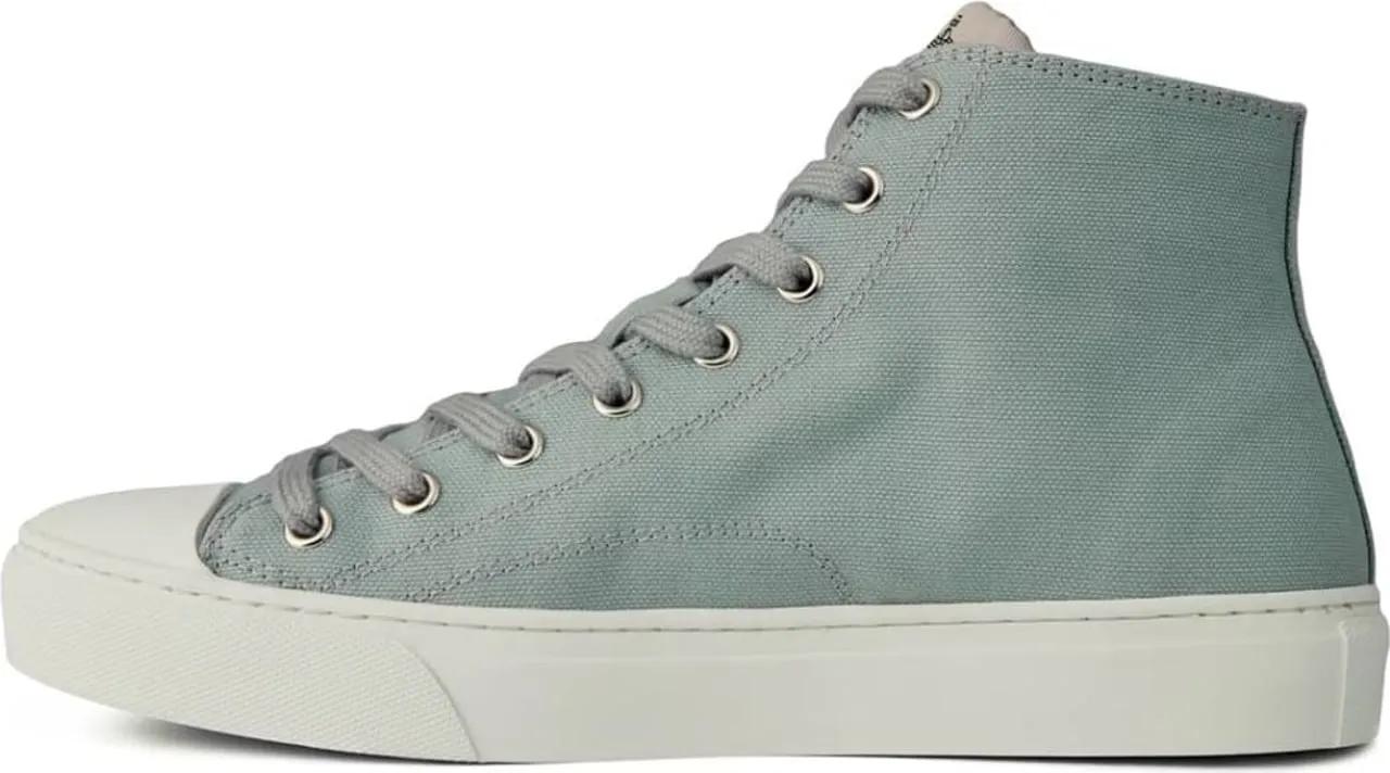 Thumbnail - Vivienne Westwood Low-Top Sneaker - Plimsoll Logo High-top Sneakers - Gr. 44 (EU) - in Grau - für Damen