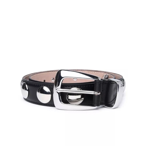 Khaite Gürtel Black Leather Belt Black