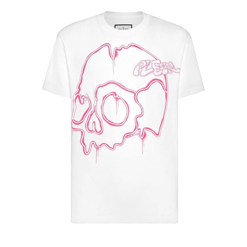 Philipp Plein T-Shirt T-Shirt Skull weiss