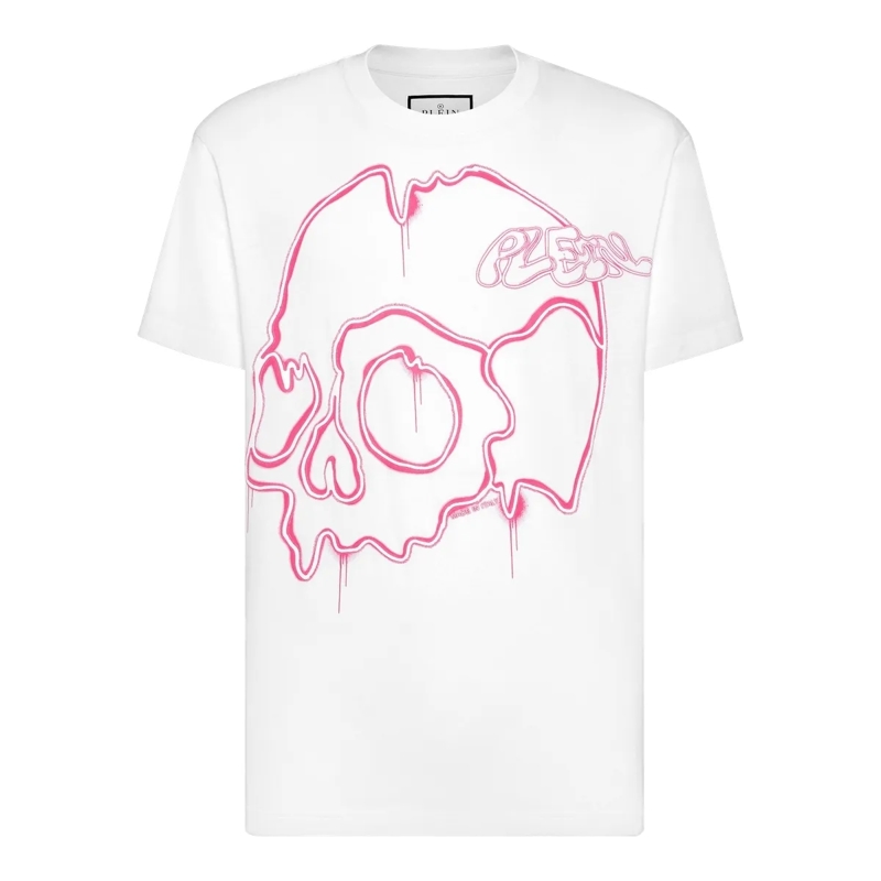 Philipp Plein T-Shirt T-Shirt Skull weiss