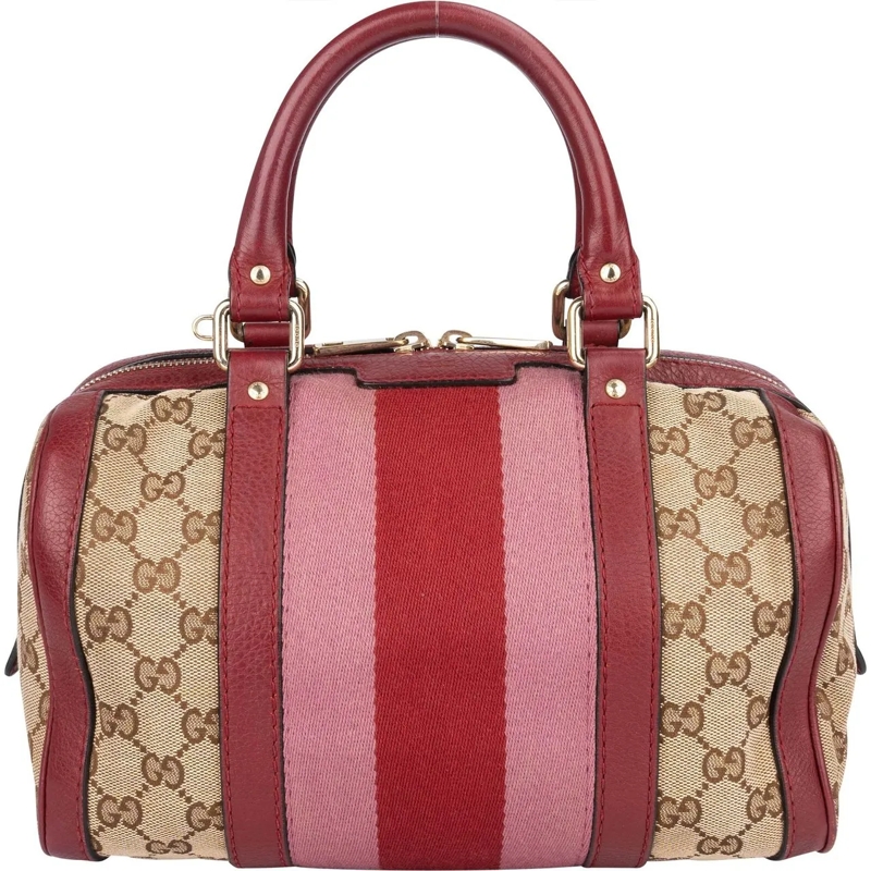 Gucci Schultertasche Gucci GG Monogram Limited Boston Handbag mehrfarbig