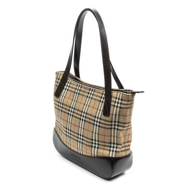 Burberry Crossbody Bag Burberrys Bucket Zip Tote beige