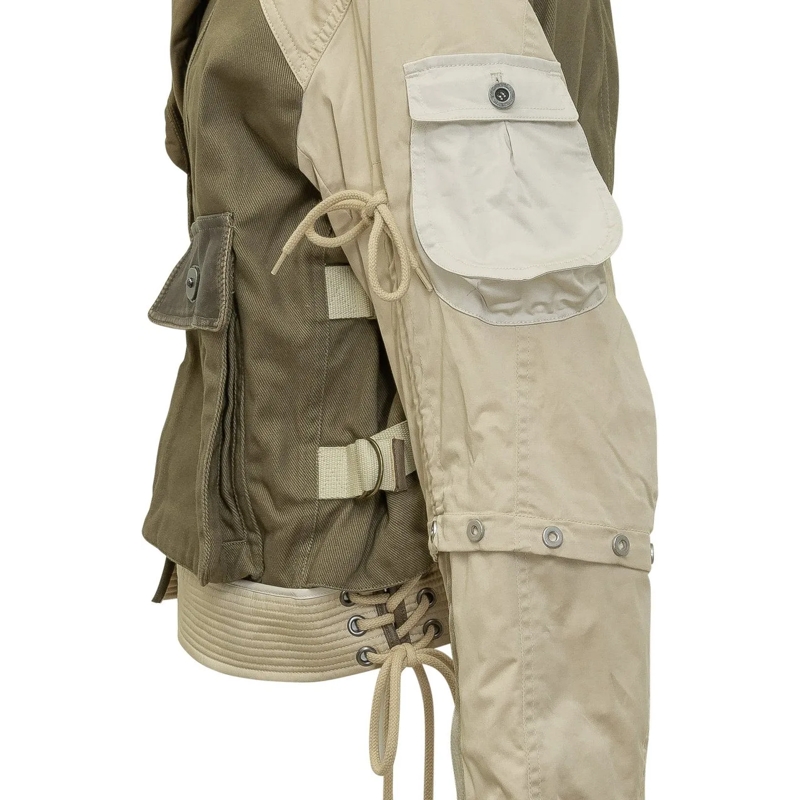 Isabel Marant Veste de transition Giacca Utility Corta Multitasche con Cinturini grün(Image 4)