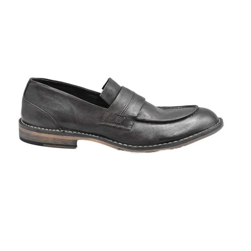 Ernesto Dolani Chaussures à lacets Refined Brown Leather Low Shoes Brown