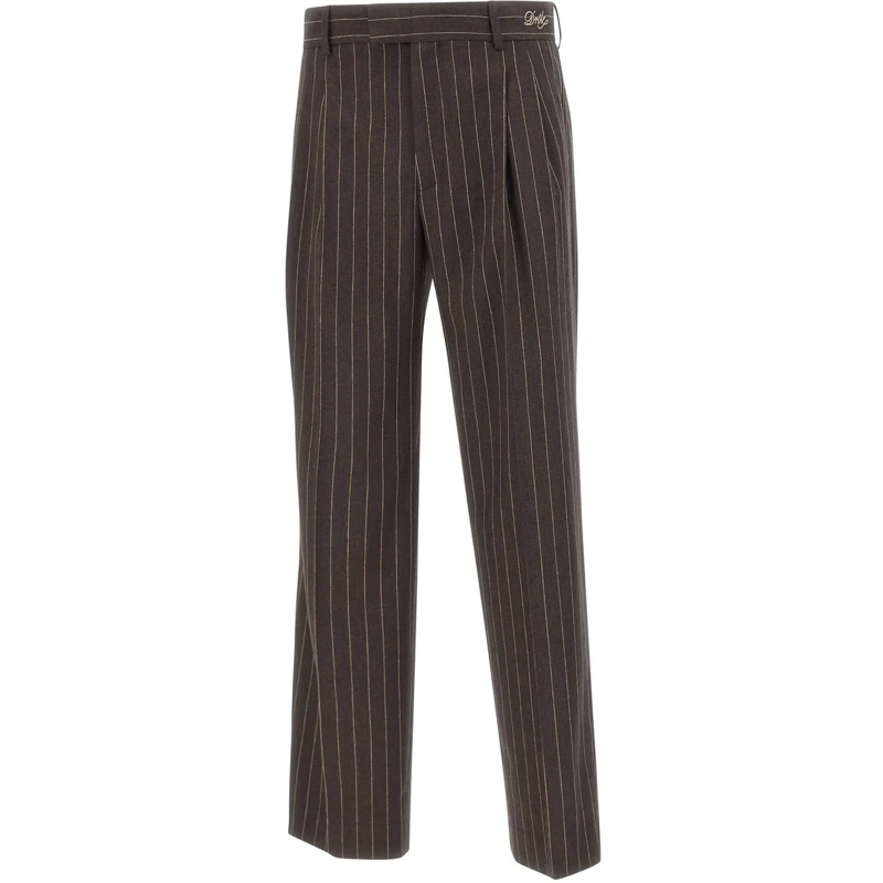 Drôle De Monsieur Rechte Been Jeans Trousers Brown braun