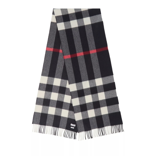 Burberry Scarf Navy Sciarpa in cashmere