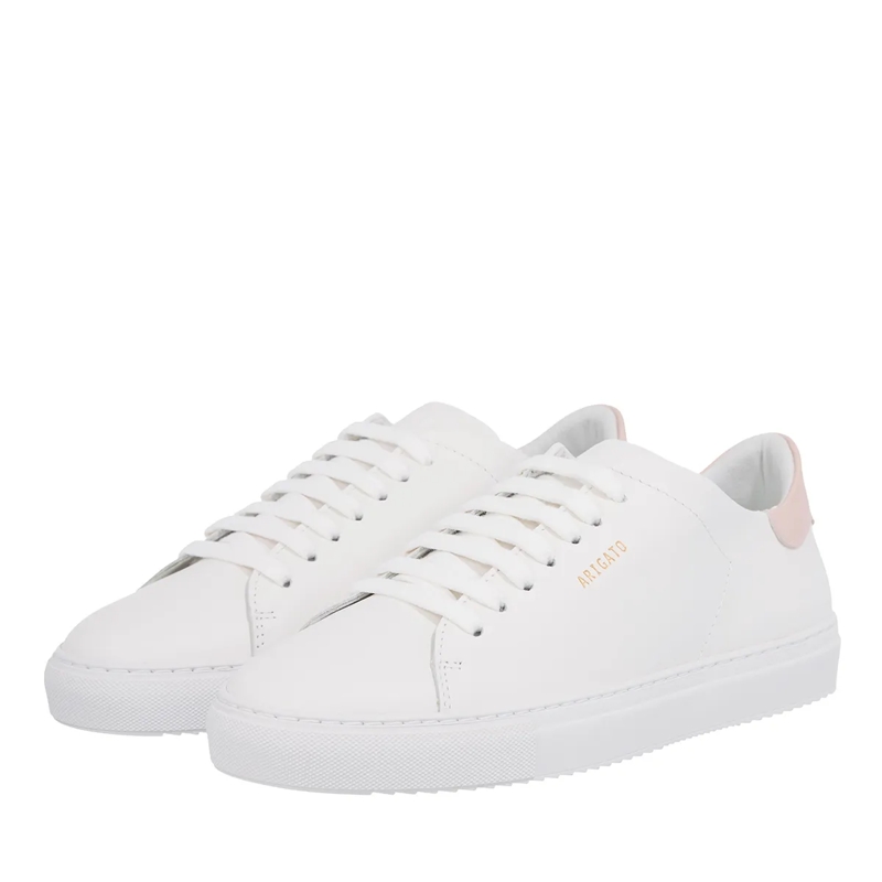 Axel Arigato Low-Top-Sneaker Clean 90 Sneaker White/Lt Pink(Image 3)