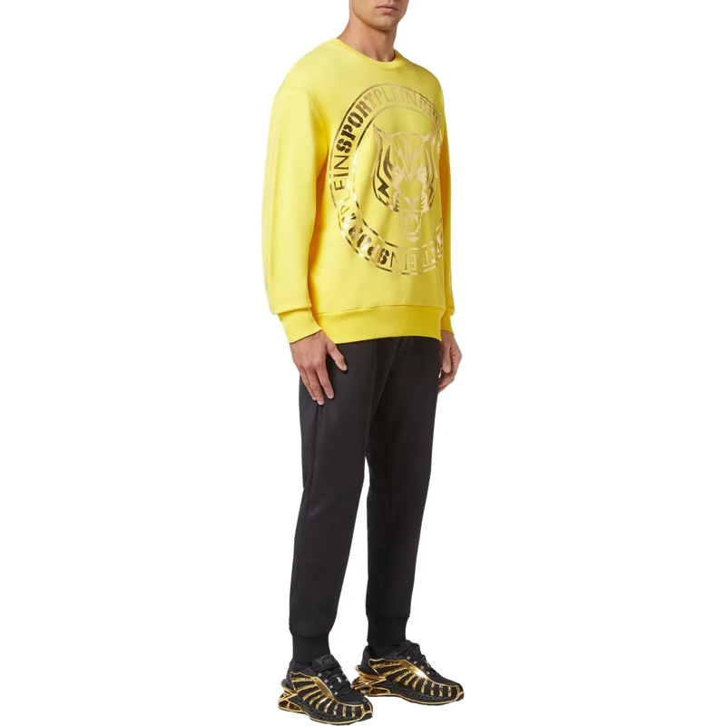 Plein Sport Top Sweatshirt Tiger gelb(Image 4)