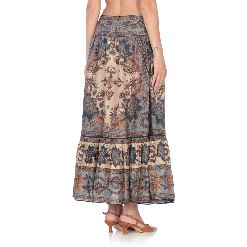 Zimmermann Maxirock Skirts Blue mehrfarbig(Image 3)