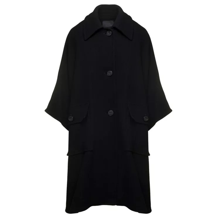 Black on sale cape coat