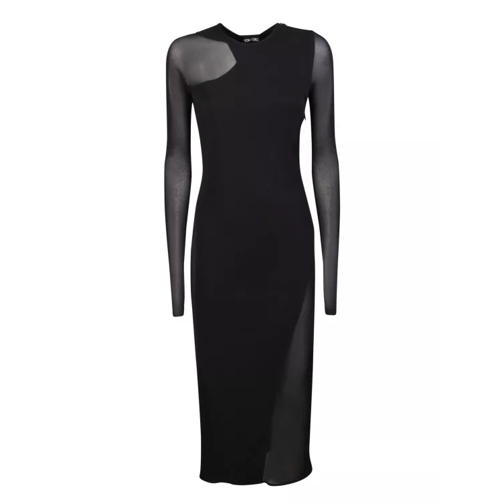 Tom Ford Black Semi-Transparent Dress Black Kleider