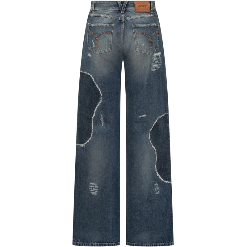 Versace Boyfriend-Jeans Versace Jeans Wide-Leg blau(Image 2)