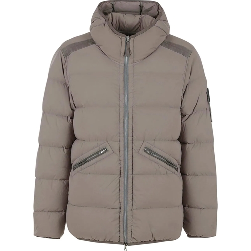 Stone Island Vestes en duvet Coats Dove Grey Gray grau