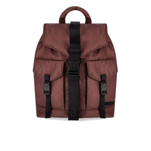 GANNI Rucksack GANNI TECH SCHOKOLADE RUCKSACK schwarz