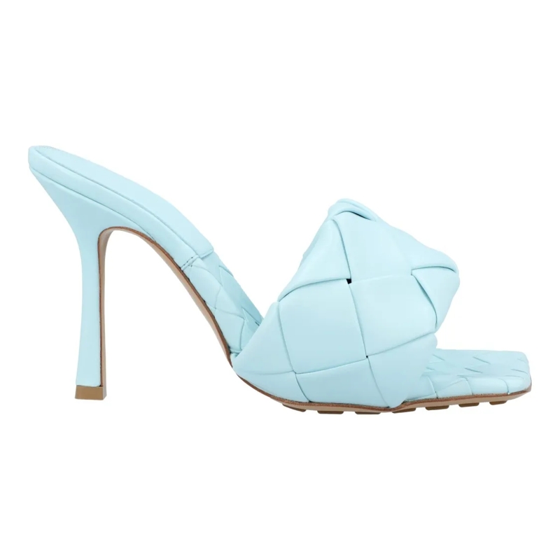 Bottega Veneta Mules Lido Mule Blue Blue