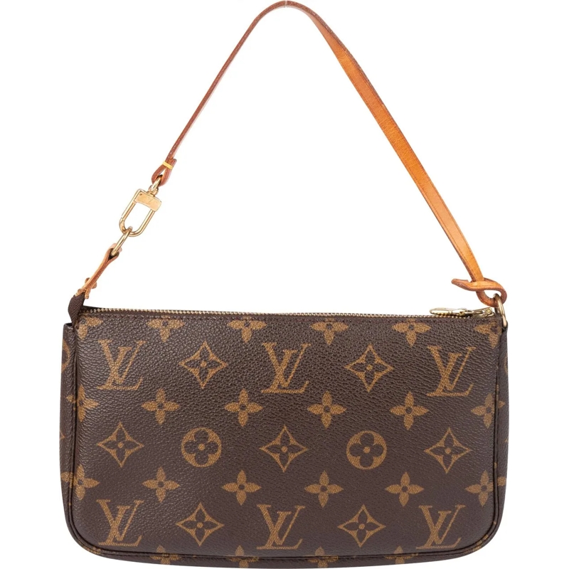 Louis Vuitton Tote Louis Vuitton Canvas Monogram Pochette Accessoire  braun