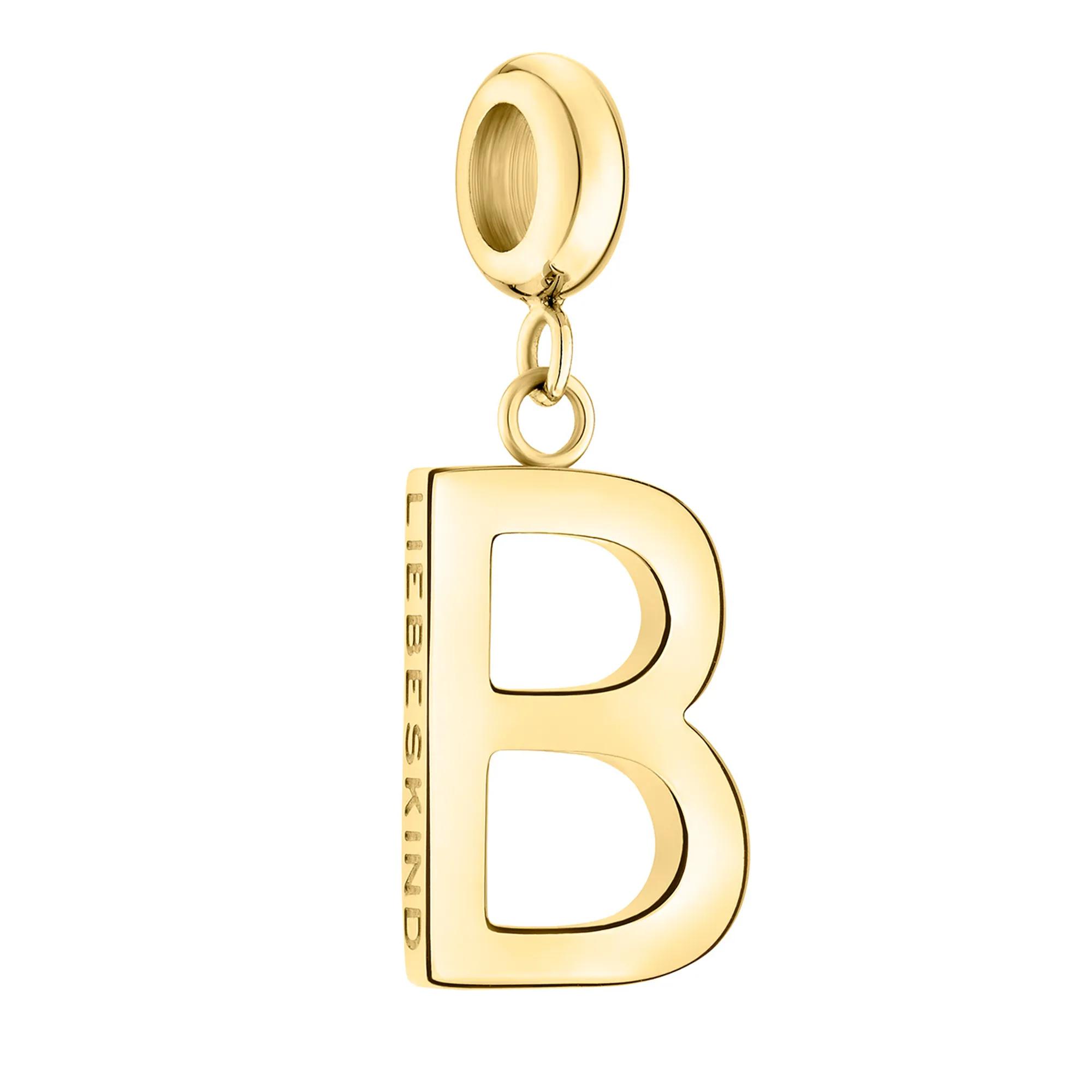 Liebeskind Berlin Charms - Liebeskind Berlin Anhänger - Gr. unisize - in Gold - für Damen