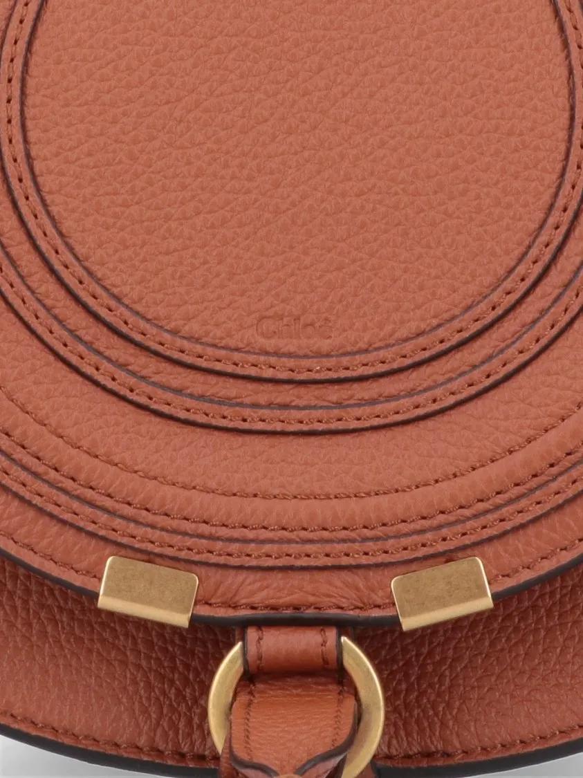 Chloé Hobo bags "Marcie" Small Shoulder Bag Brown in bruin