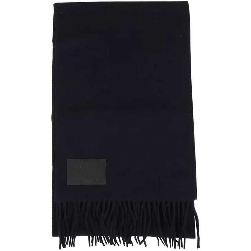 Hogan Wollschal Scarfs Blue blau