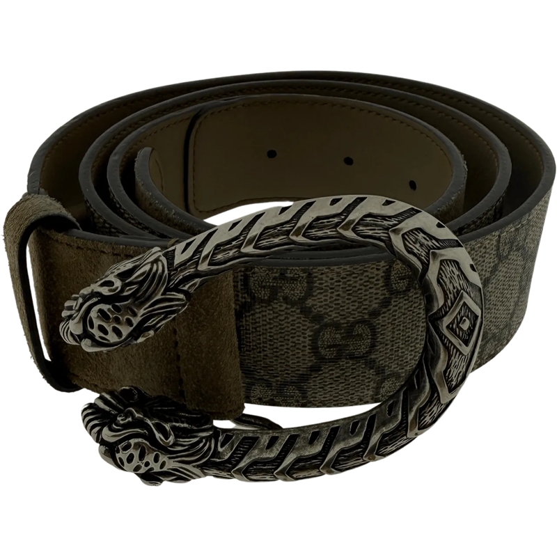 Gucci Ceinture Gucci Dionysus GG Supreme Belt Beige 95cm / very g beige