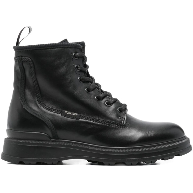 Woolrich Stiefel Boots Black schwarz