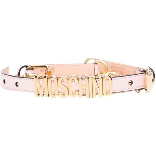 Moschino Dünner Gürtel Belts Pink rose