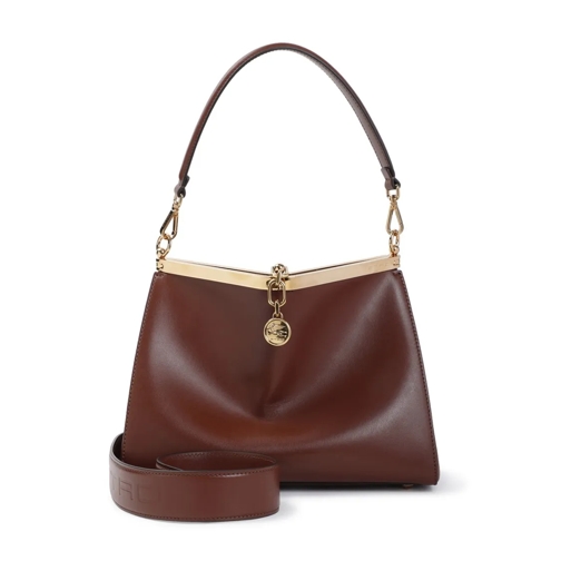 Etro Schoudertas Vela M Bag Brown