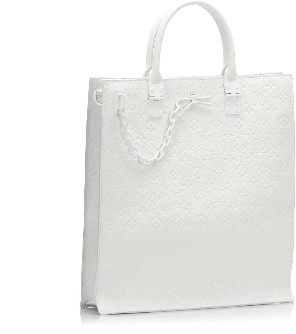 Thumbnail - Louis Vuitton Hobo Bags - 2019 Monogram Taurillon Sac Plat - Gr. unisize - in Weiß - für Damen