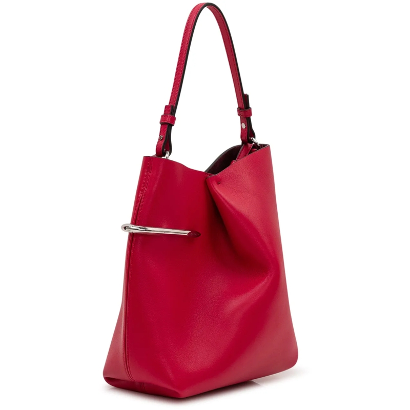 Givenchy Schultertasche Borsa Hobo in Pelle con Dettaglio Metallico rot(Image 3)