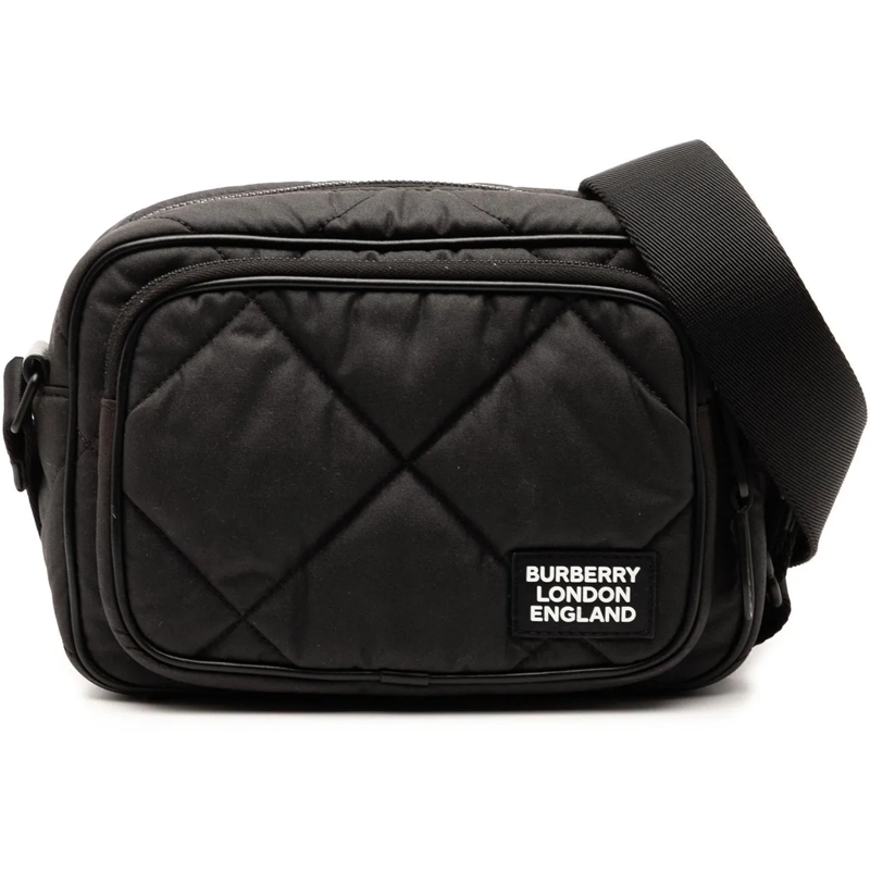 Burberry Schultertasche Quilted Nylon Paddy Crossbody schwarz