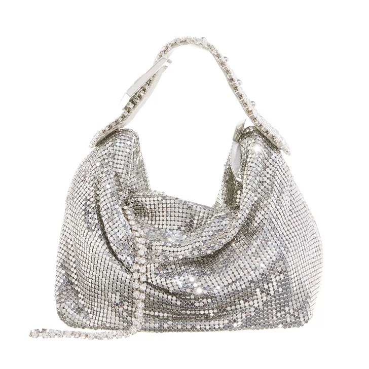 Silver hot sale hobo purse