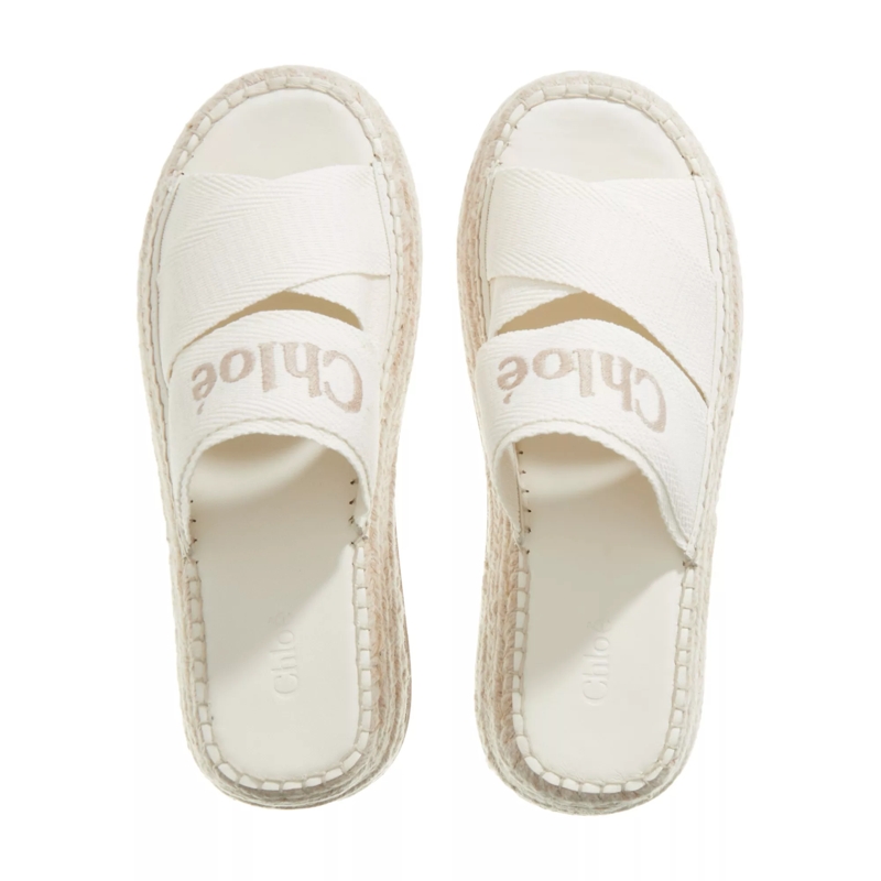 Chloé Slides Mila Eggshell(Image 4)