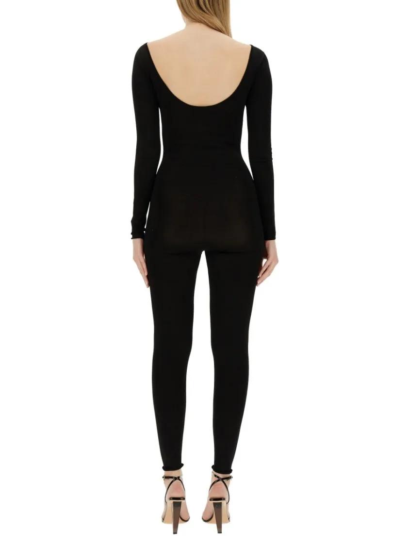 ワンピース Fabiana Filippi Slim-Fit Black Jersey Suit Fabiana Filippi Slim-Fit Black Jersey Suit Black | Jumpsuits
