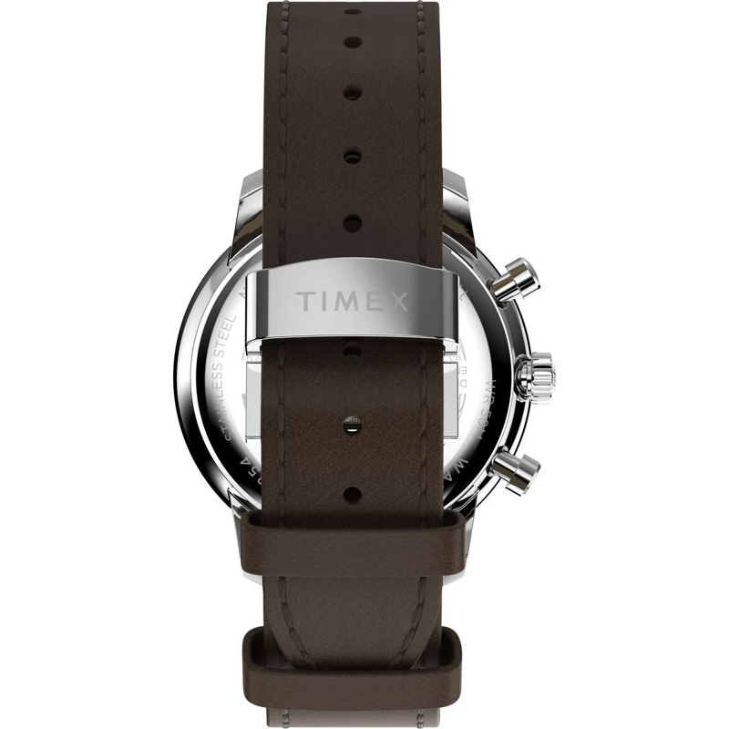 Timex Quarzuhr Quarz-Chronographenuhr Waterbury Metropolitan Chro braun(Image 3)