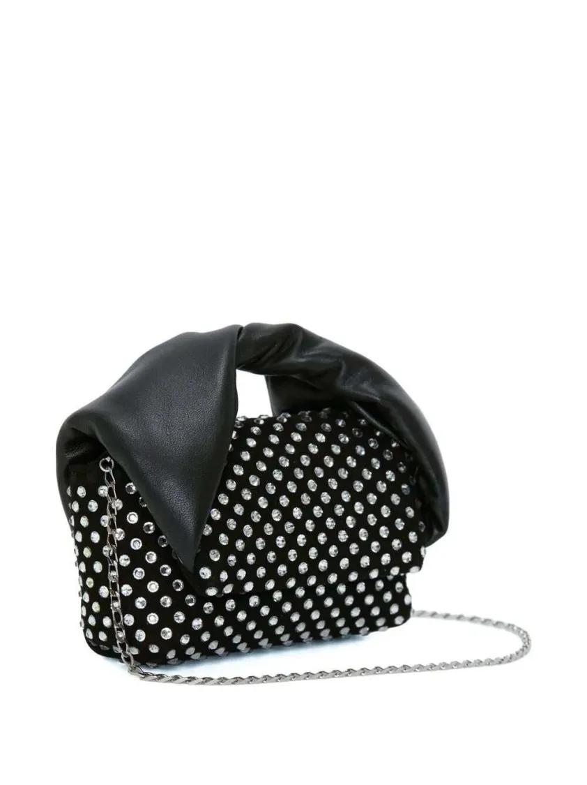 J.W.Anderson Hobo bags Mini Twister Crystal Bag in zwart