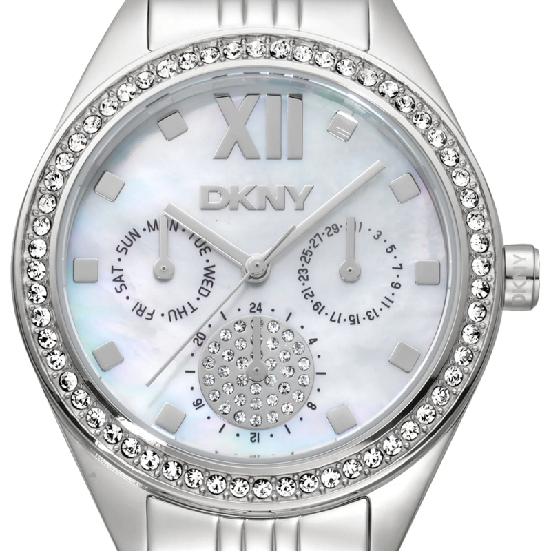 DKNY Quarzuhr Quarzuhr Multi Function Watch silber(Image 4)