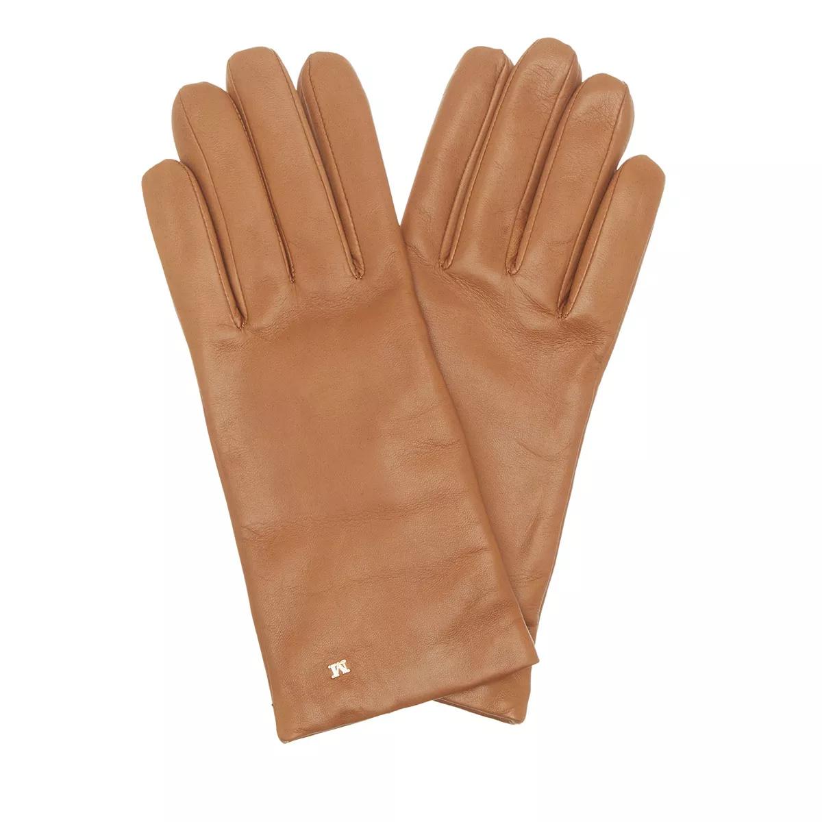 Max Mara Handschuhe - Spalato - Gr. L - in Braun - für Damen