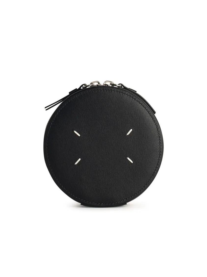 Maison Margiela Portemonnaies - Circle%27 Coin Purse - Gr. unisize - in Schwarz - für Damen