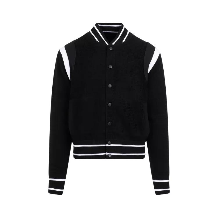 Givenchy - Bomber Black Cotton Jacket - Größe M - schwarz