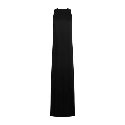 Saint Laurent Black Acetate Dress Black 