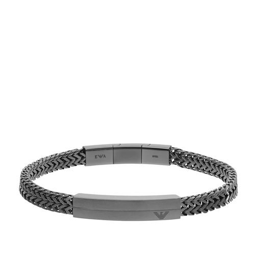 Emporio Armani Bracelet Revealed Pattern EGS2684060 Grey Collier moyen